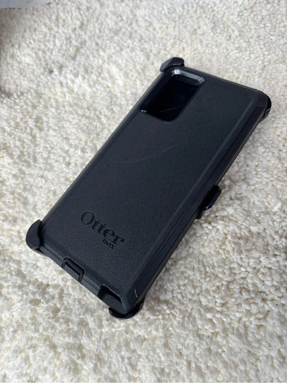 Samsung Galaxy note 20 ultra Black phone case and clip ✅✅🔥🔥